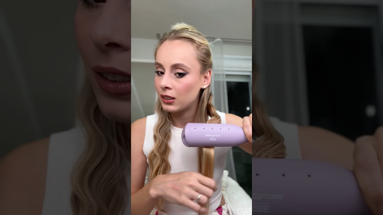 Novo modelador de cabelo beach waver da kiss