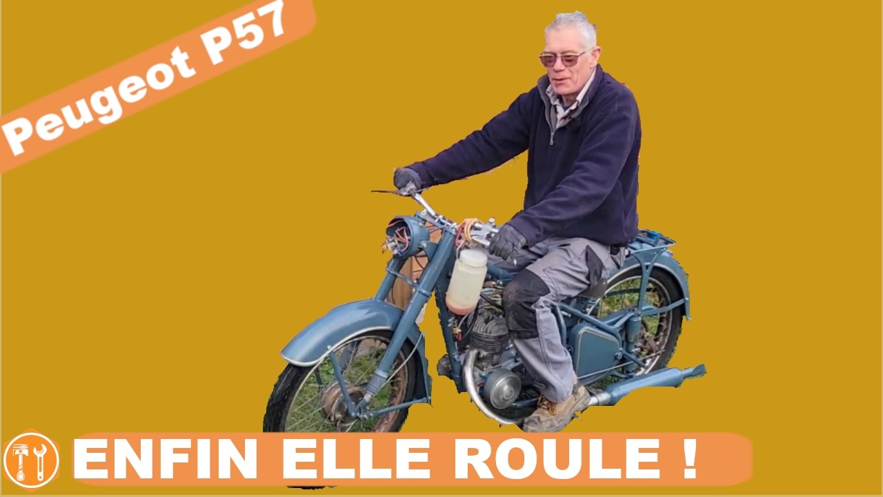Fin du remontage e la Peugeot