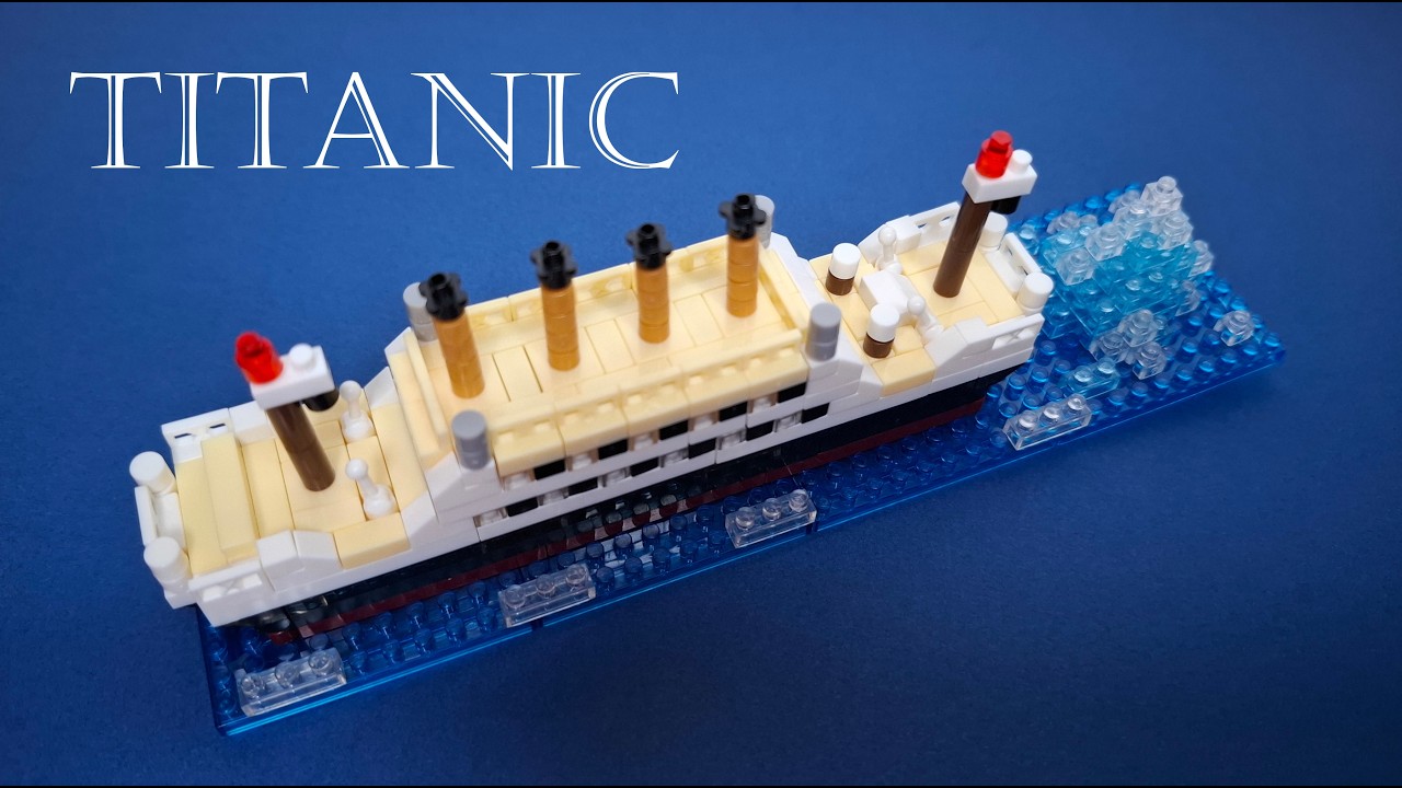 Titanic Model Build From Scratch to Finished Ship
