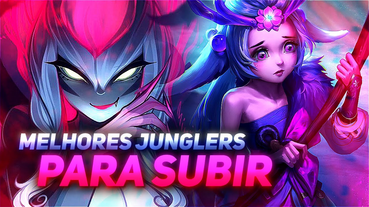 TIER LIST - OS MELHORES JUNGLERS PARA SUBIR DE ELO EM 2024