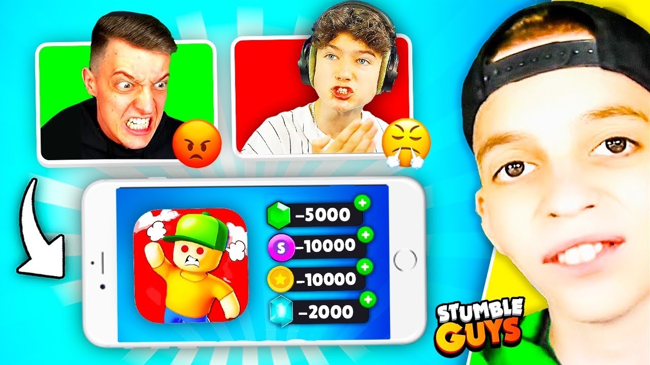 Mein KLEINER BRUDER MAX STREAMSNIPED LUMEXX und LUKAS 24 STUNDEN in STUMBLE GUYS! 🤬😂 (AUSRASTET)