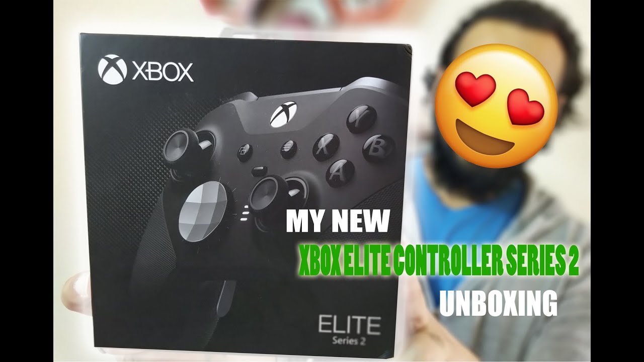 MY NEW XBOX ELITE CONTROLLER SERIES 2 UNBOXING