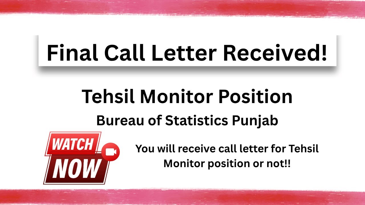 Tehsil Monitor Selection call received 2025 | Final call | #tehsilmonitor #selection #finalcall