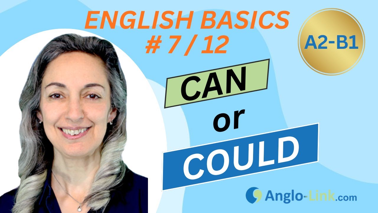 MODAL VERBS: can or could? | ability, request, permission, suggestion  | A2-B1 English Course