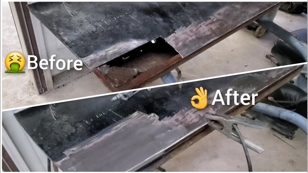 Classic mustang Door rust repair