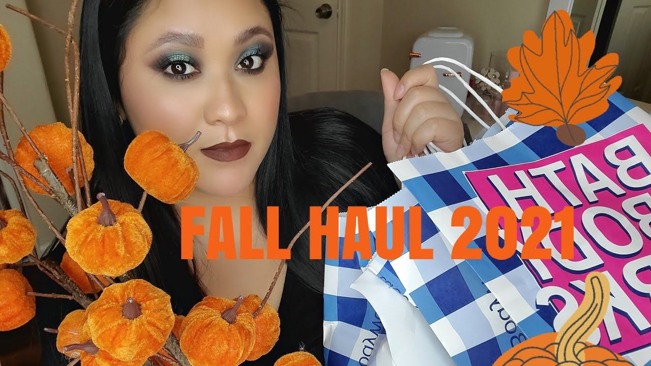 BATH & BODY WORKS FALL HAUL! 2021 & DECOR🍁🎃