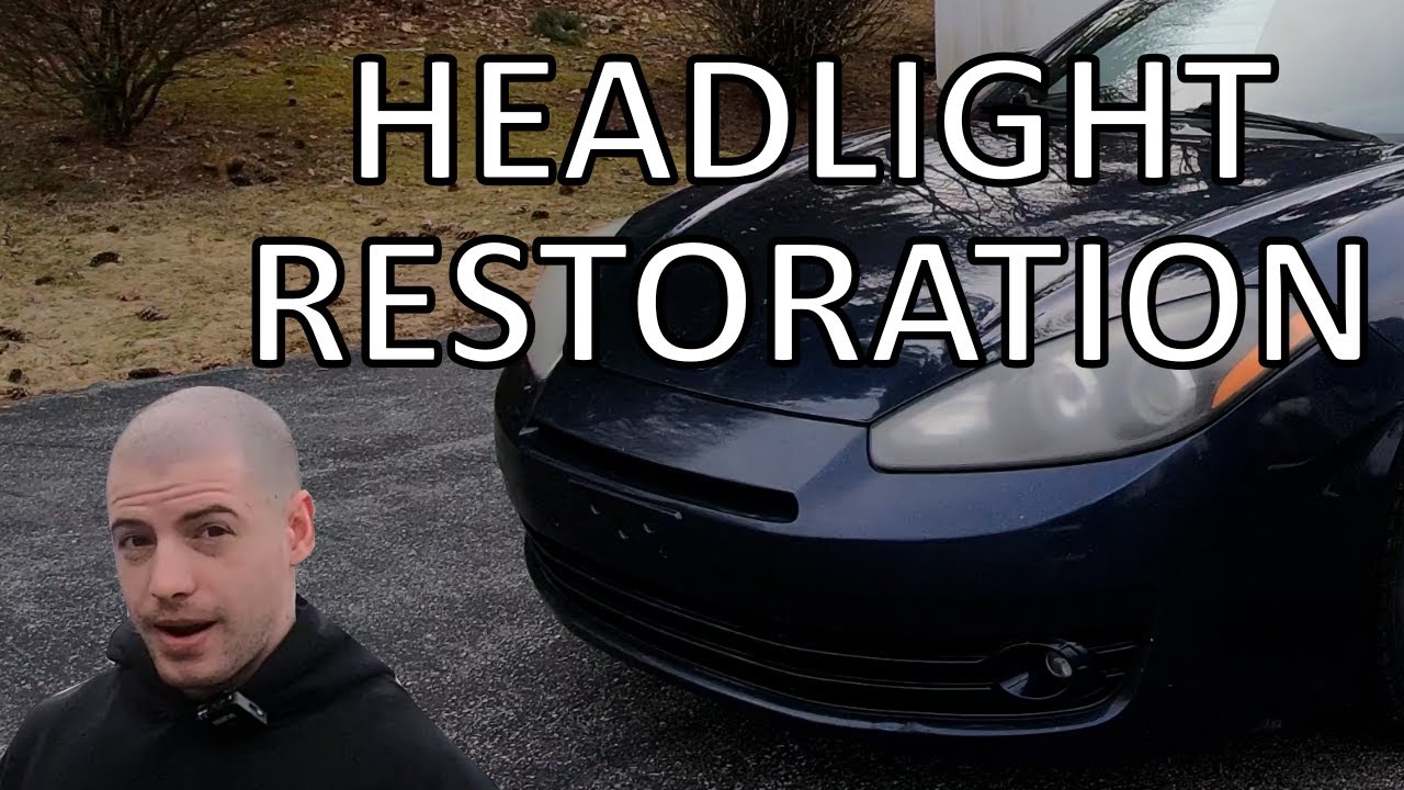 RESTORING HEADLIGHTS on a 2008 Hyundai Tiburon - #1