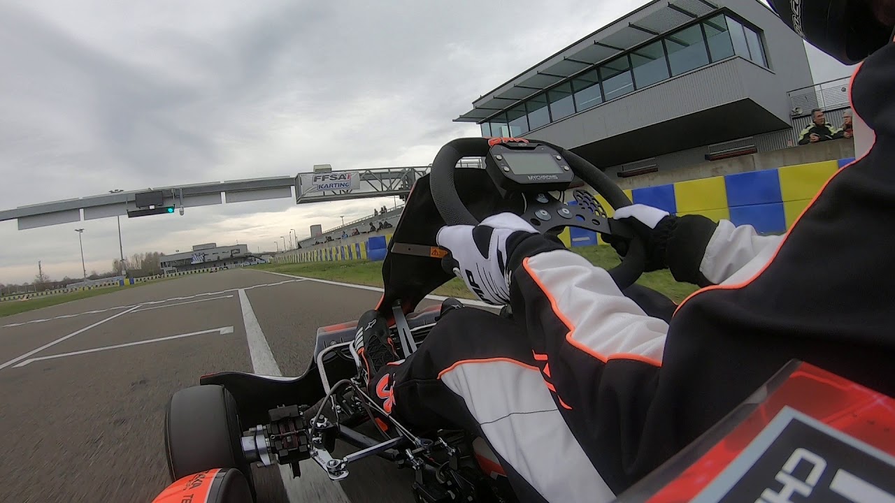 Le Mans Karting International onboard SodiKart Rotax DD2