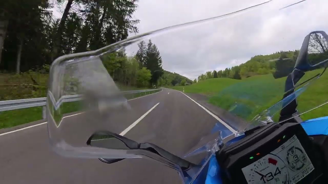 Suzuki GSX-S 1000 GT - Black Florest - Schwarzwald - riding with passenger