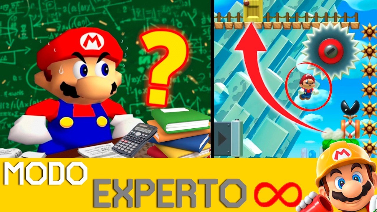 NUNCA había hecho este SALTO (REQUERÍA ESTUDIO 🗿) | EXPERTO INFINITO (NO SKIP) - SMM2 - ZetaSSJ