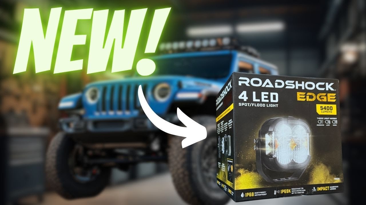 These Harbor Freight's Off Road Lights Made My Jeep UNSTOPPABLE!