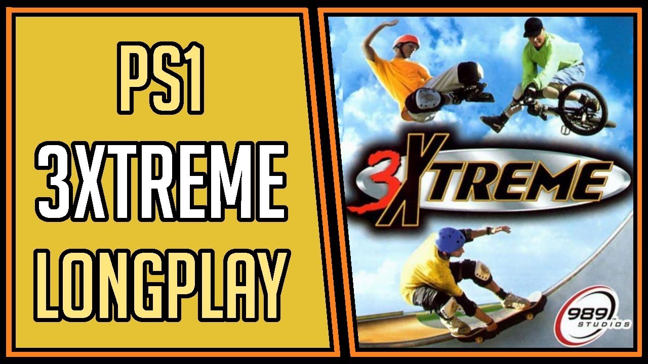 3Xtreme (All Bonus Content) | PS1 | Longplay | Walkthrough #10 [4Kp60]