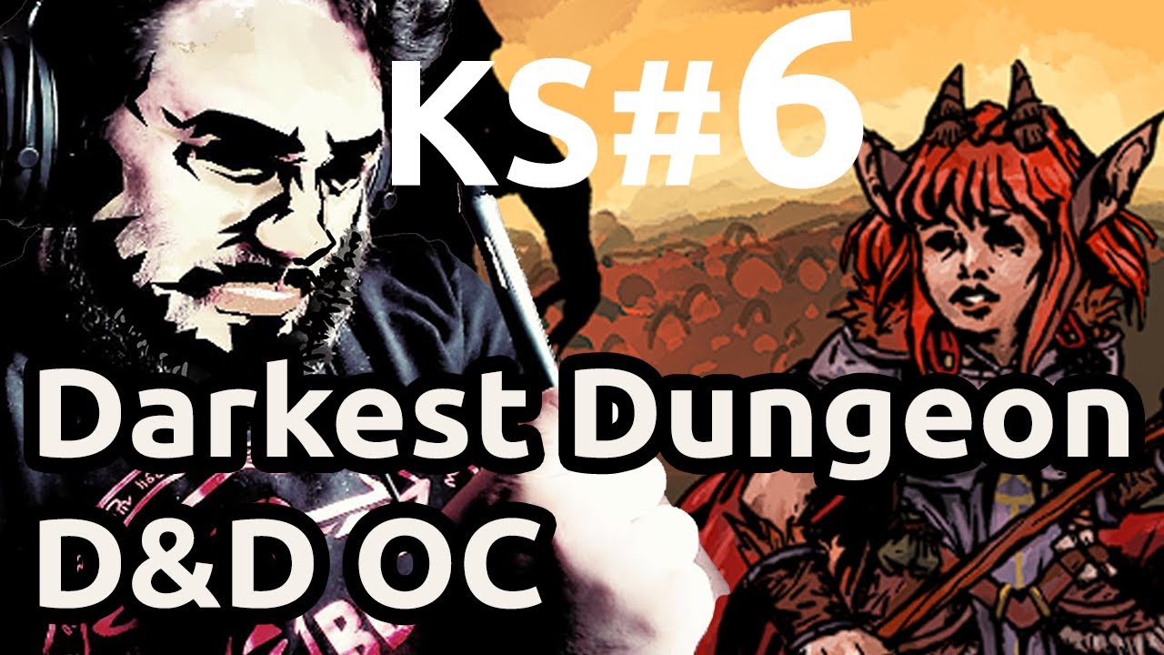 TIME LAPSE #:6 Drawing OC Pathfinder Character in the Darkest Dungeon Style