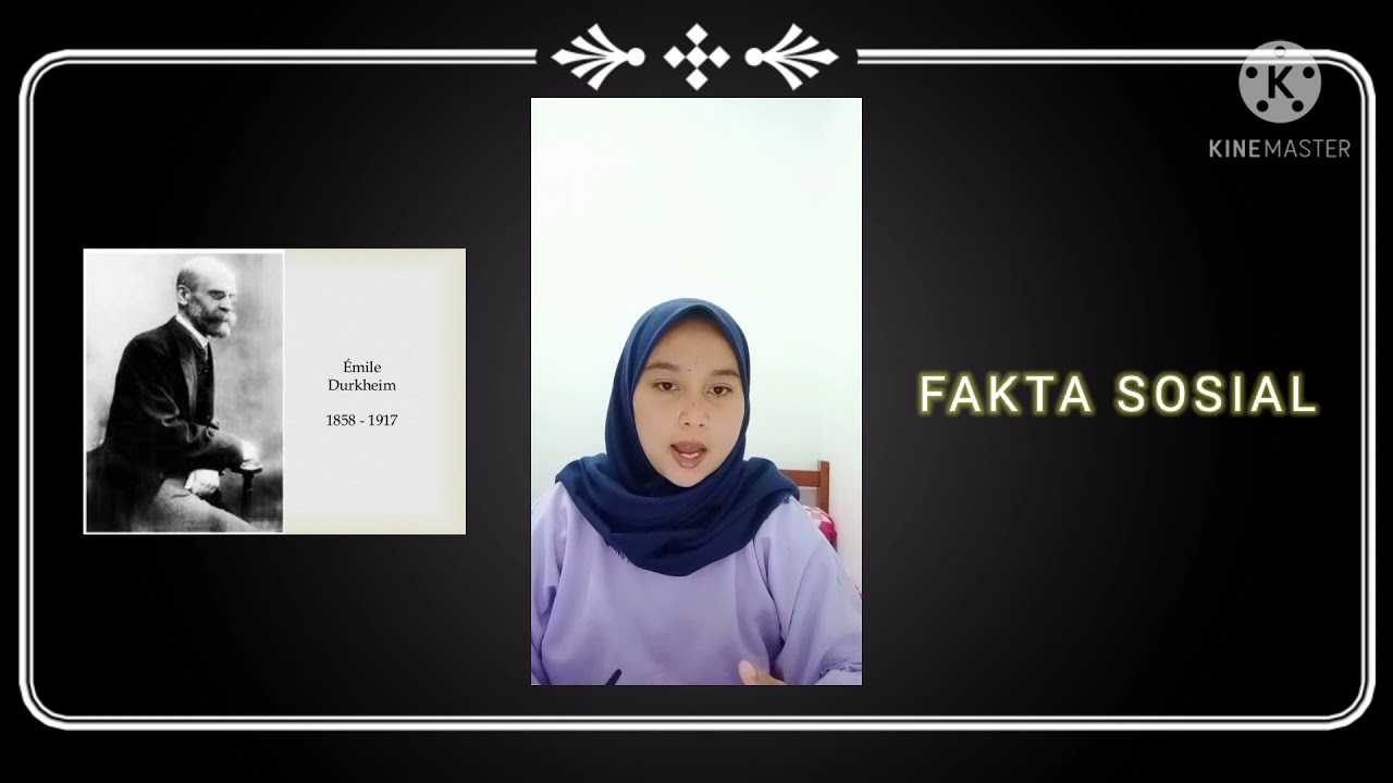 FAKTA SOSIAL MENURUT EMILE DURKHEIM