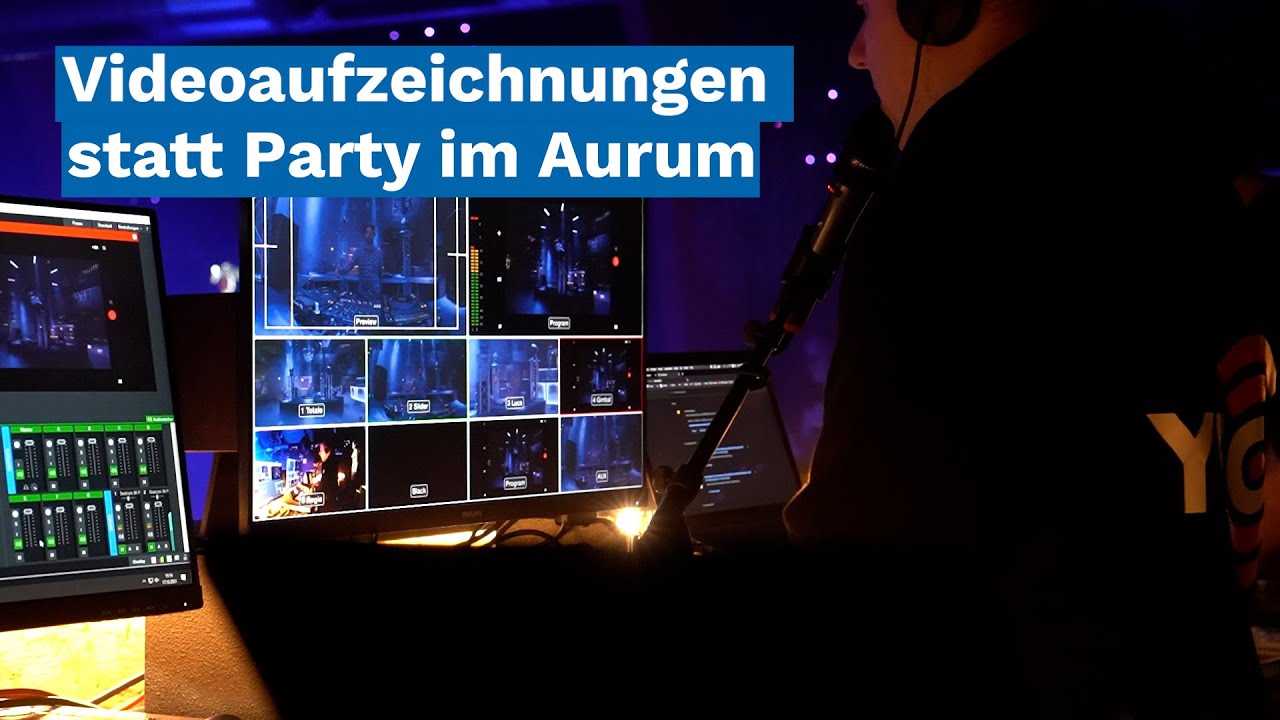 Aurum in Aurich: Videoaufzeichnungen statt Party