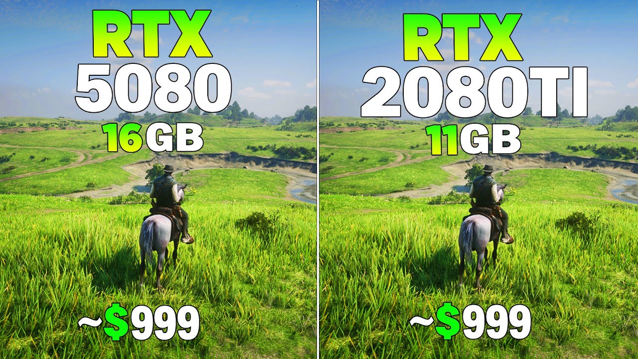 RTX 5080 vs RTX 2080 Tİ - Test in 8 Games