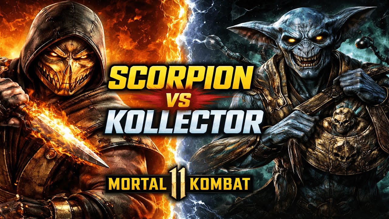 Mortal Kombat 11 - Scorpion Vs. Kollector