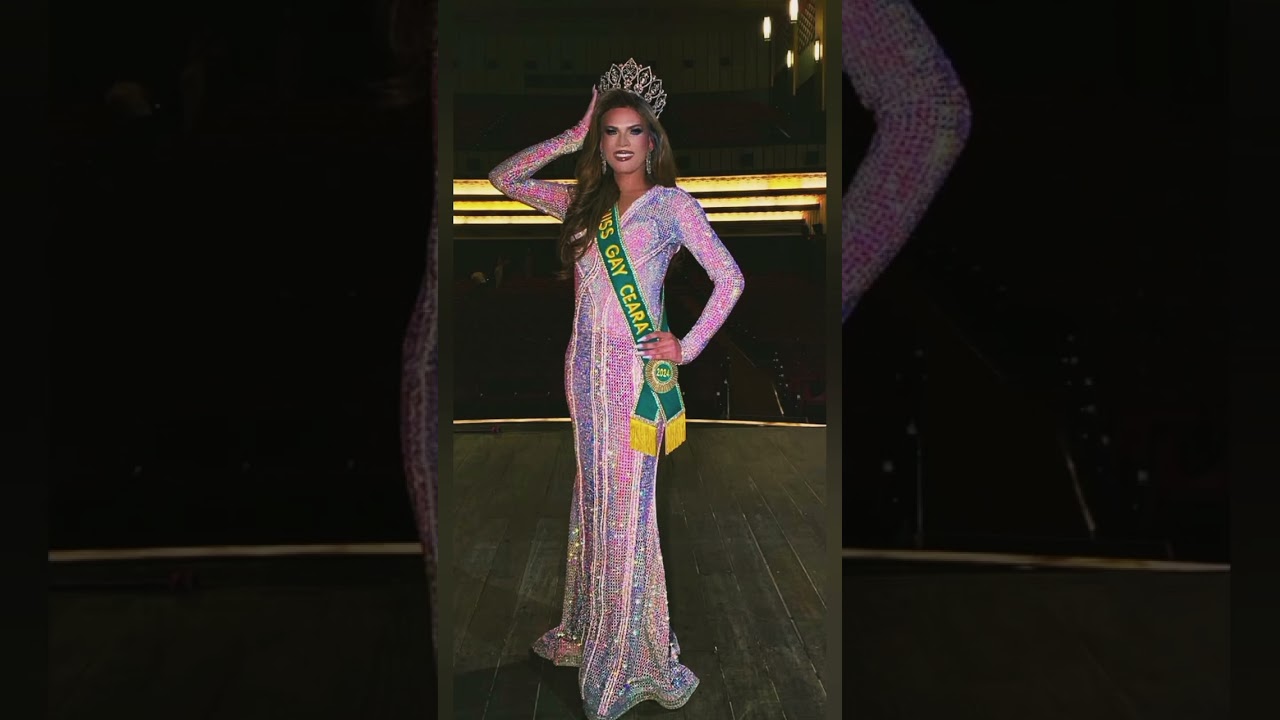 DANDO VOLTAS NOS TEMPOS MISS GAY  CEARÁ  COM DAVYLLA ROCKFFELER 