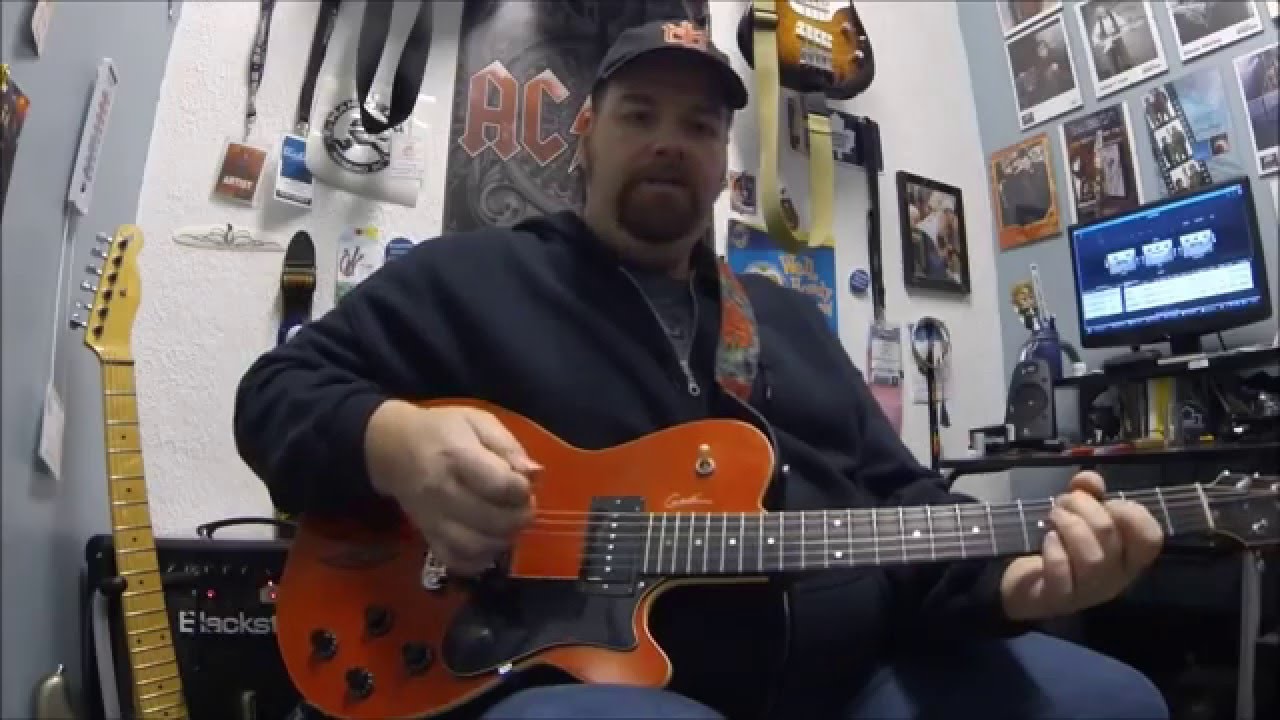 ZZ Top , Jesus just left Chicago Open G tuning guitar lesson