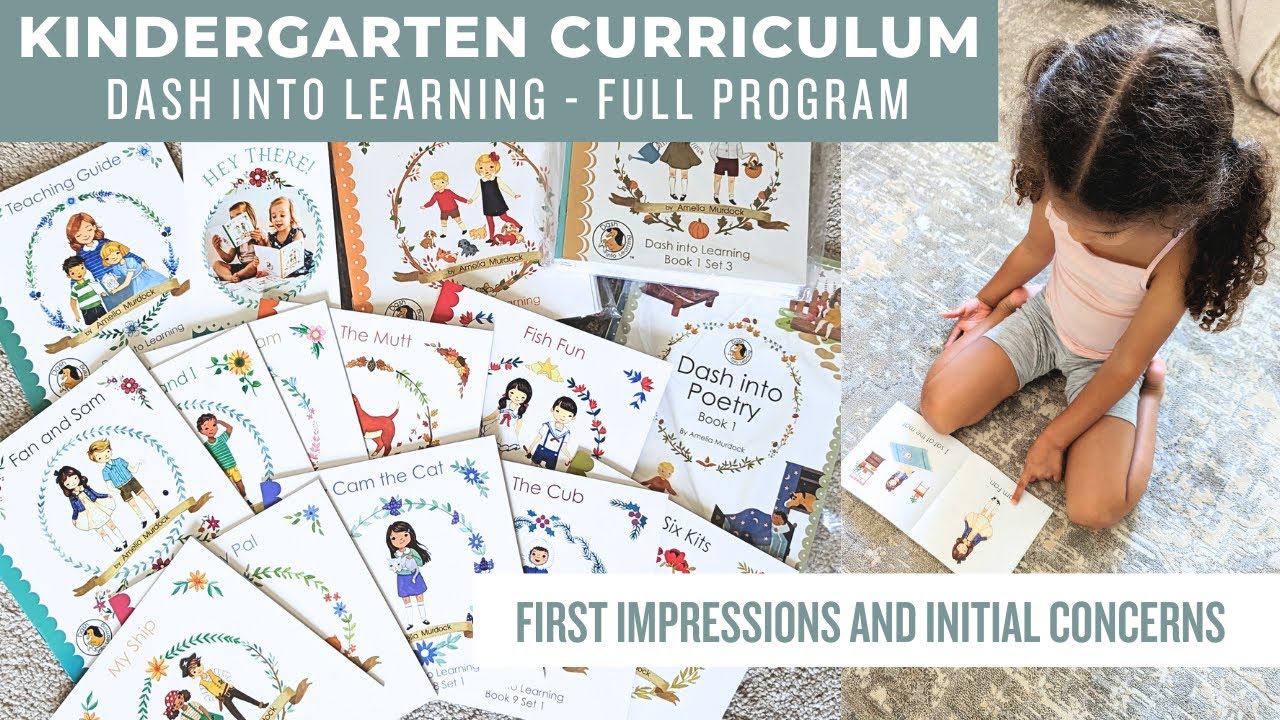 KINDERGARTEN CURRICULUM | DASH INTO LEARNING | PHONICS & READING