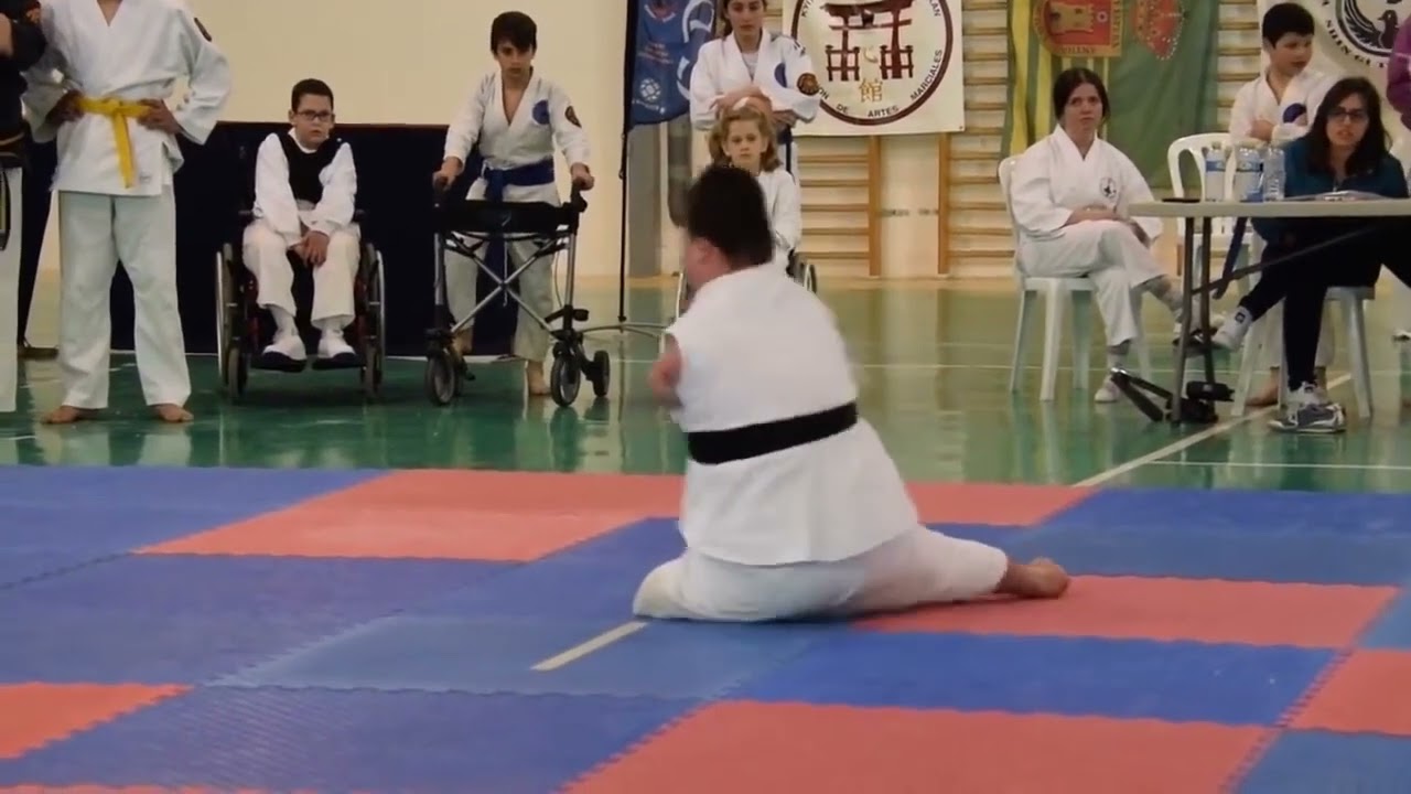 Adapted Karate   Disability Karate Federation   This is the Kata Empi