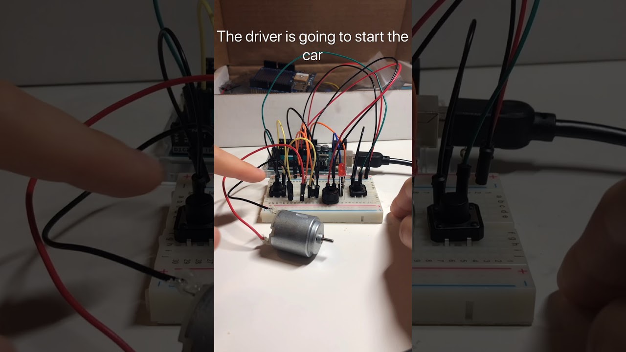 Sensing the city tutorial: SOS signal with buzzer +LED blinking and motor deceleration