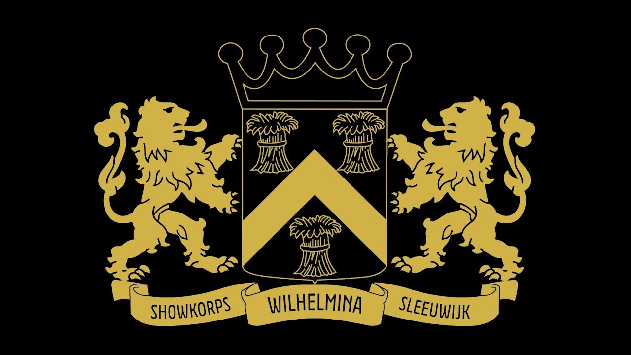 Showkorps Wilhelmina na afloop taptoe Purmerend met 