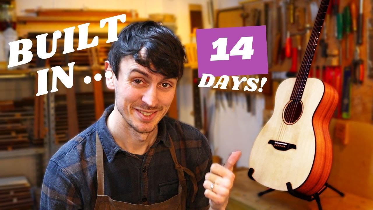 I built this acoustic guitar in 14 days 😮&zwj;💨 // #DeepDive no 7