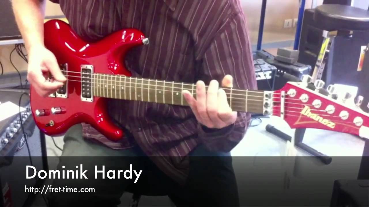 Test Ibanez JS 1200 part 1