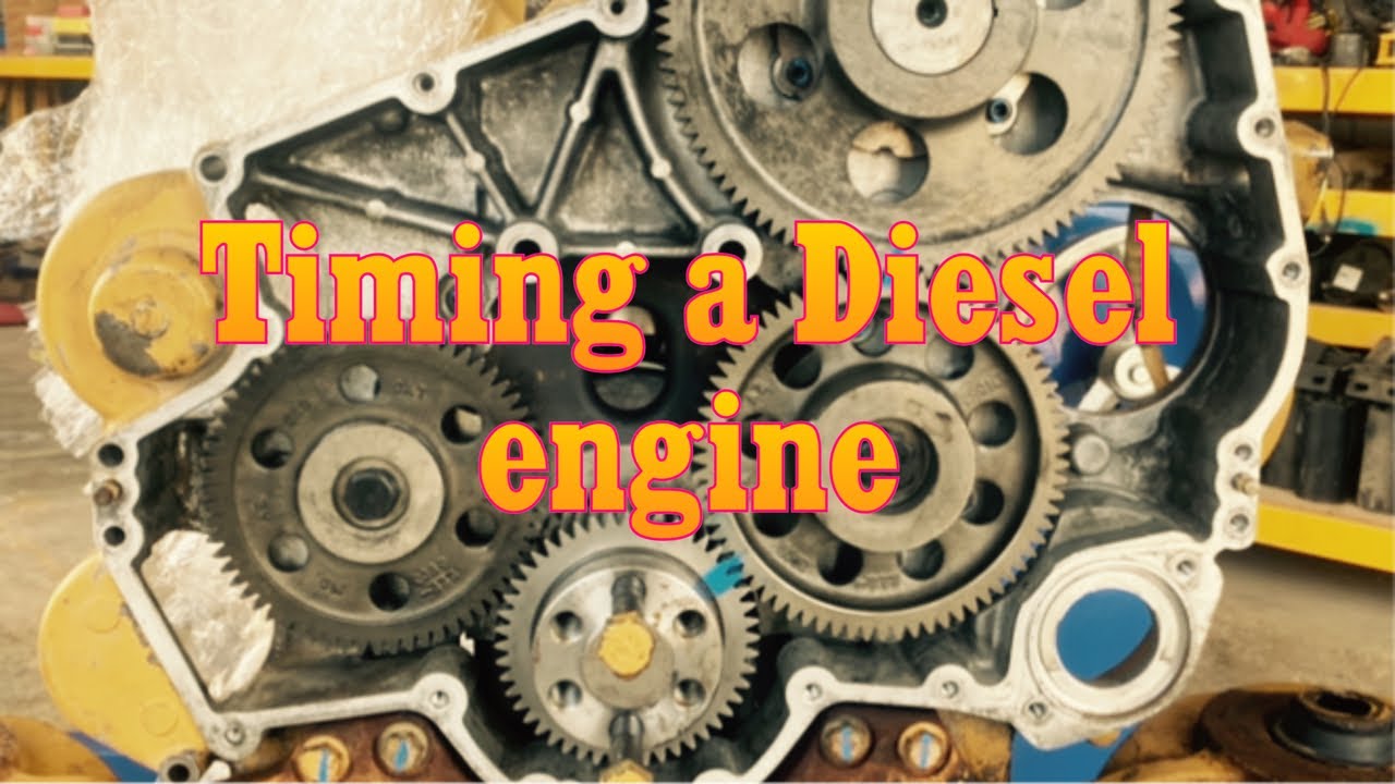 C11 Зубчатая передача двигателя / установка переднего корпуса