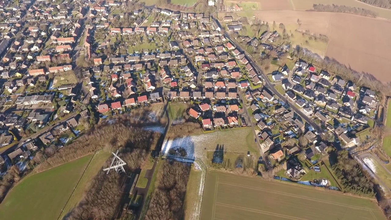 Phantom4 auf 500m Höhe über Uedem