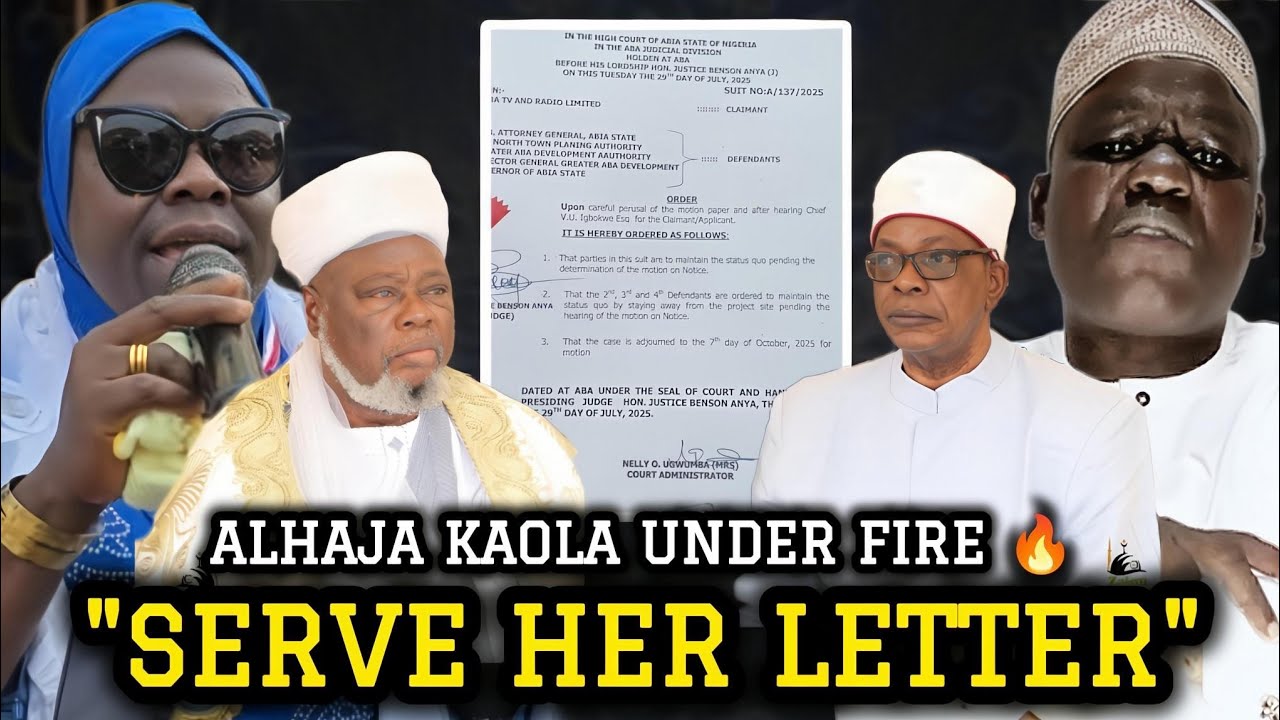 Alhaja Kaola Rugi Oyin🔥Podaj jej list - Almarkazy Faraya - Lori Mudeerul Markaz Ati Rabita