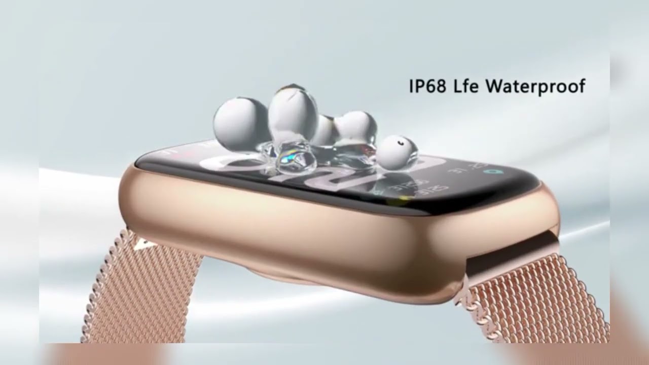 Fitness Tracker Smart Watch with Heart Rate Blood Oxygen Sleep Monitor, IP68 Waterproof
