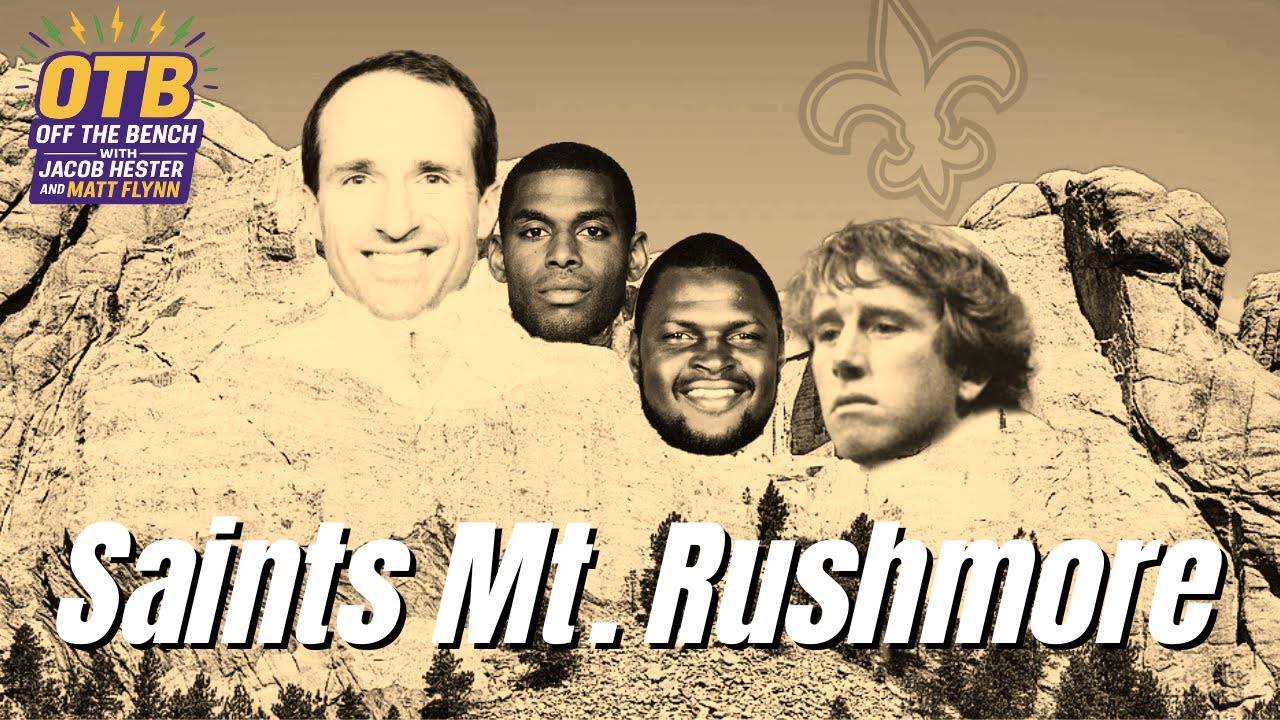 Who Are The GREATEST New Orleans Saints Playmakers Of All Time?! | Black And Gold Mt. Rushmore!