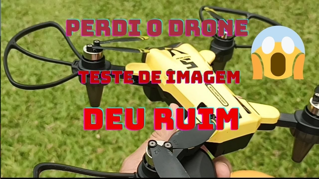 DEU RUIM NOSSO TESTE DE VÔO . PERDEMOS O DRONE M5 MONSTER.