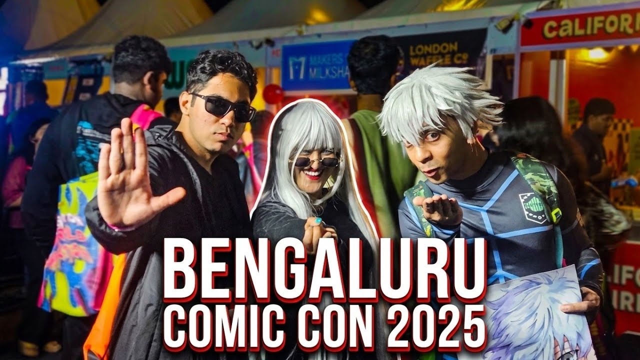 FAN-tastic Bangalore Comic Con 2025: Cosplay Madness & More! (Vlog 99)