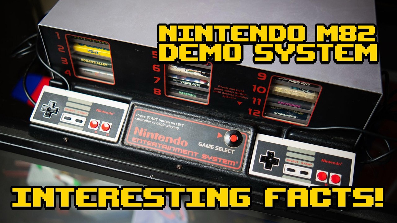 Interesting Facts About The Super Rare Nintendo M82 Demo System!