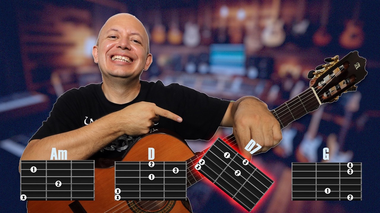 Dominantes secundarias en guitarra, aprende a usarlas