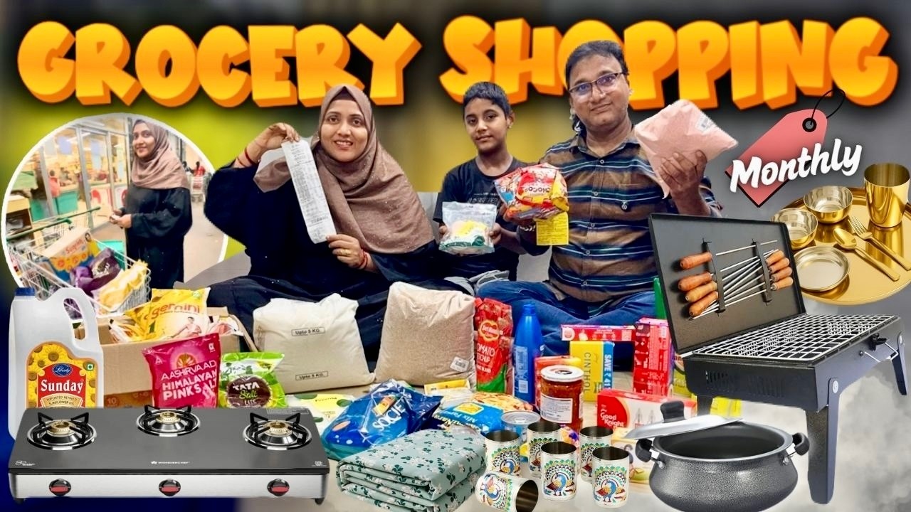 Dmart Monthly Grocery Shopping 🛍️ | {AFREEN DASTARKHWAN} | Vlog 2026