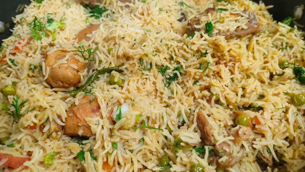 Lucknowi chicken Biryani recipe 😋 kitchen with zaika ❤️❤❤️