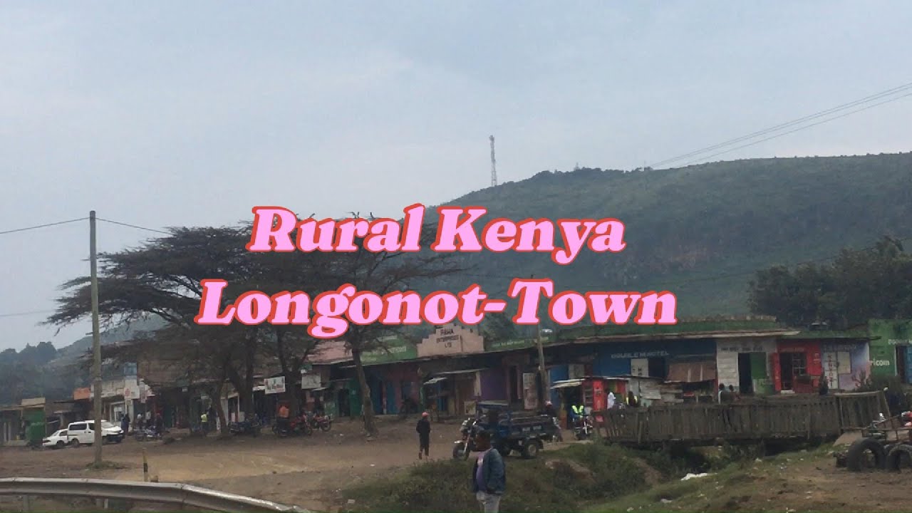 Rural Kenya-Longonot Town-Walking Tour