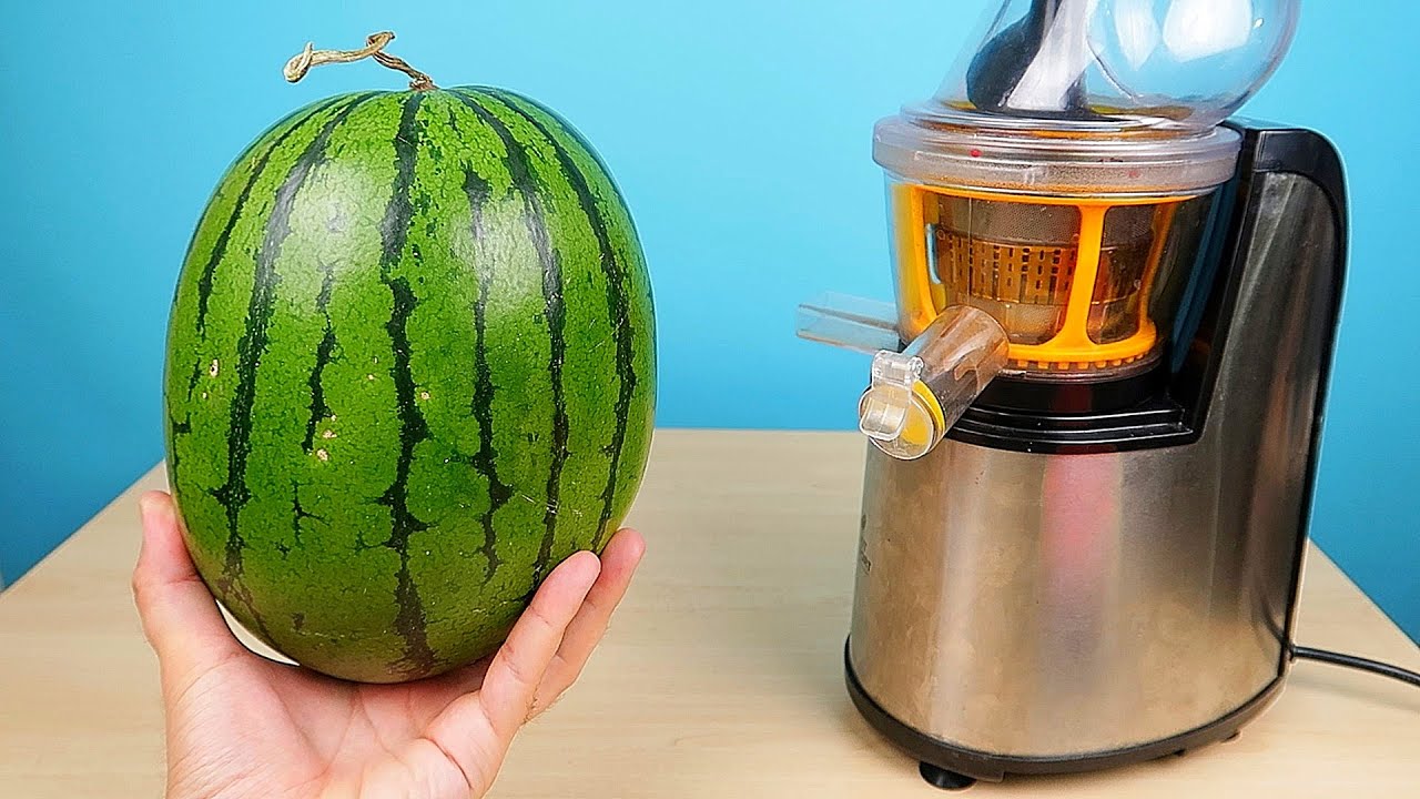 ¿CUANTO JUGO HAY EN UNA SANDIA? | ¿QUE PASA AL FILTRAR JUGO DE SANDIA?