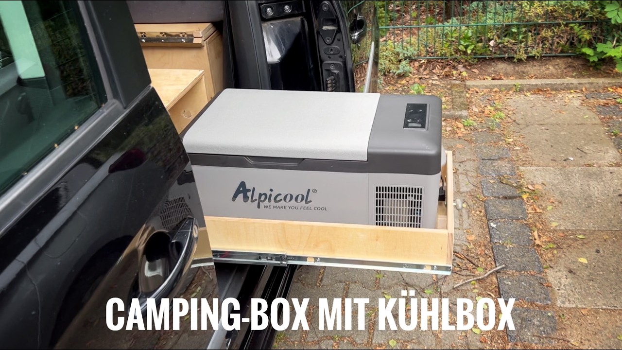 Camping Box anstelle von Rückbank | VW Caddy Umbau