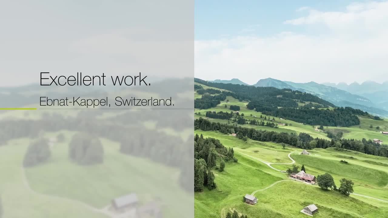 Excellent work. Tractors from CLAAS. Ebnat-Kappel, Switzerland. / 2015 / en