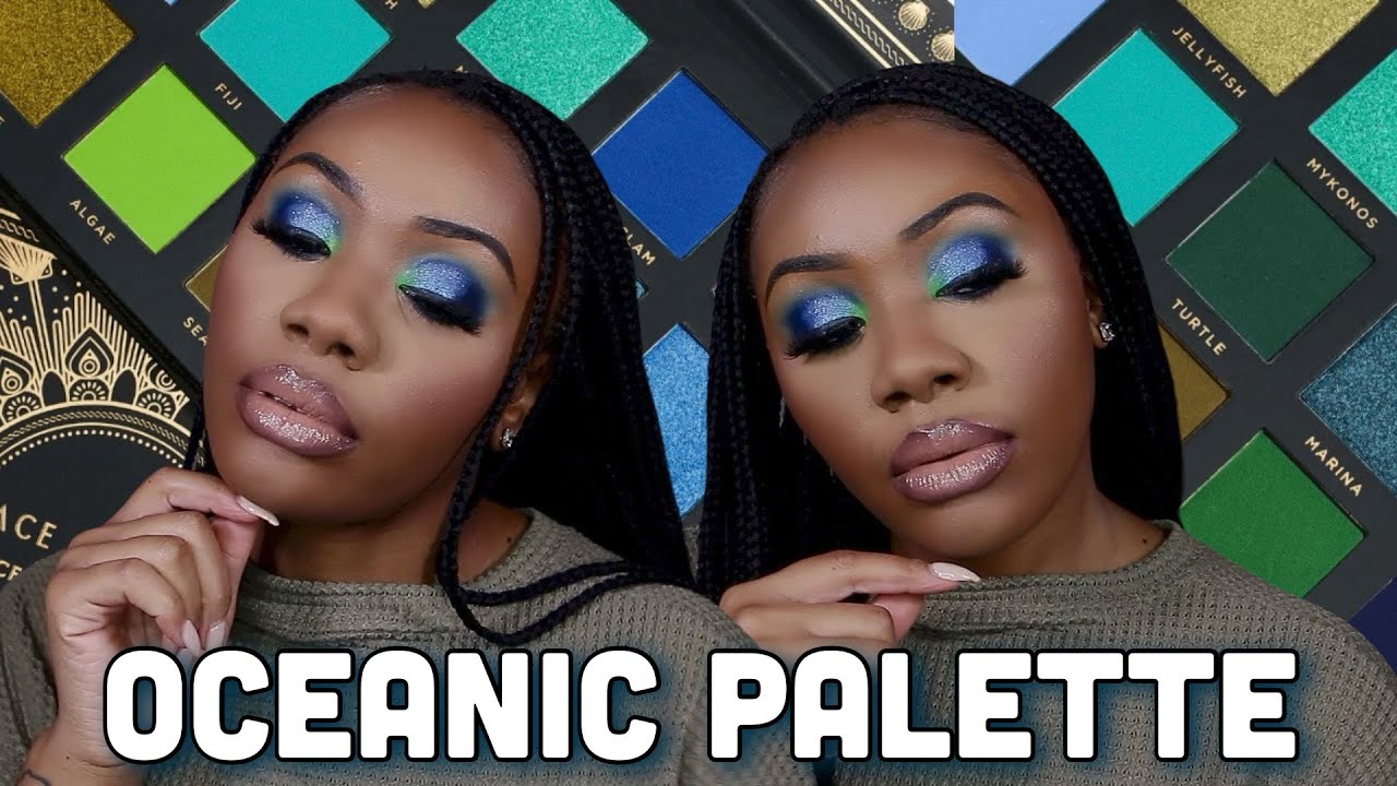 WHERE HAVE I BEEN? FUTURE OF MY CHANNEL? MAKEUP TUTORIAL ACE BEAUTE OCEANIC PALETTE | ASK WHITNEY