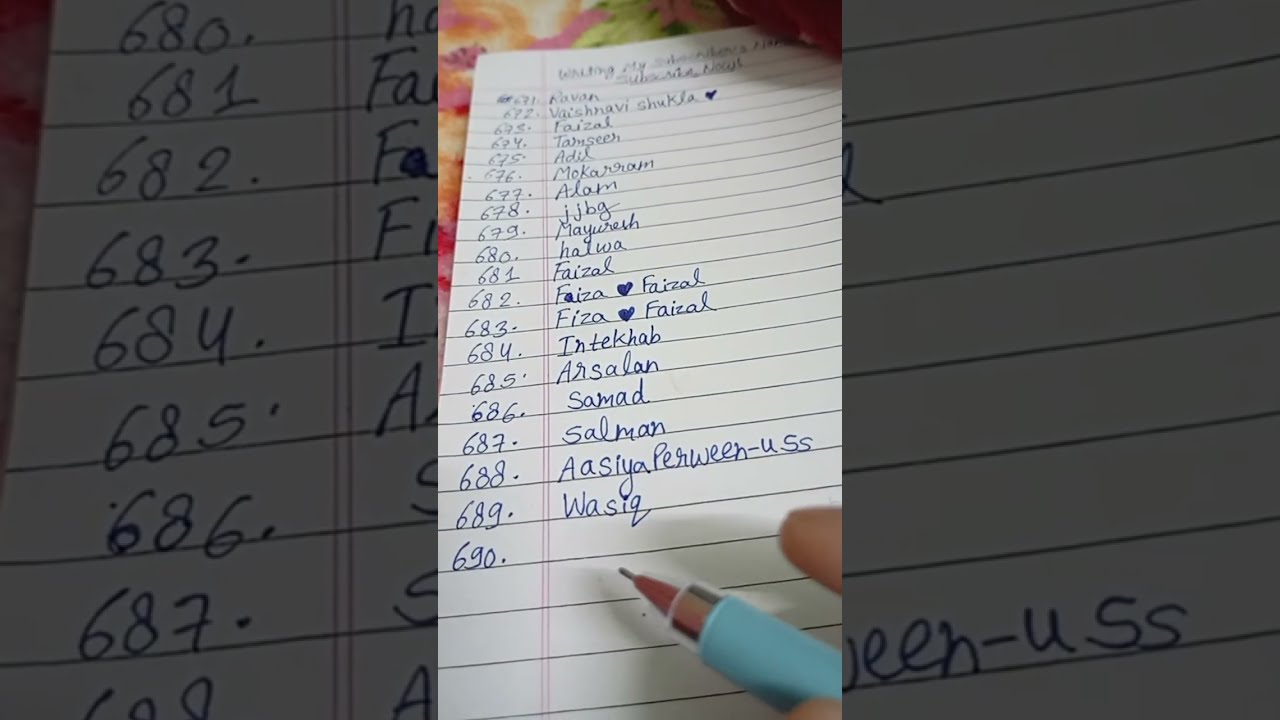 Suhani Arts 786 is live writing name live ❤️ #live name writing #writing names 😍
