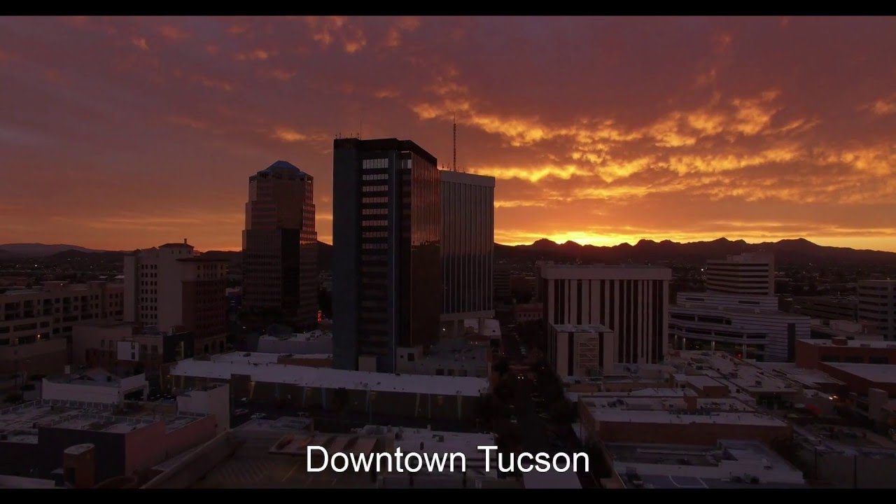 The one with the aerial view of Tucson, Arizona - shorter version