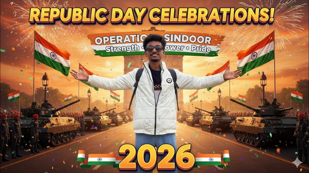 77th Republic Day celebration vlogs🔥🔥🙏🙏 