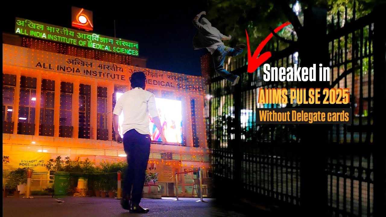 AIIMS PULSE 2025 | NO DELEGATE CARD CHALLENGE | speed dating, Dance, Dj teri miko