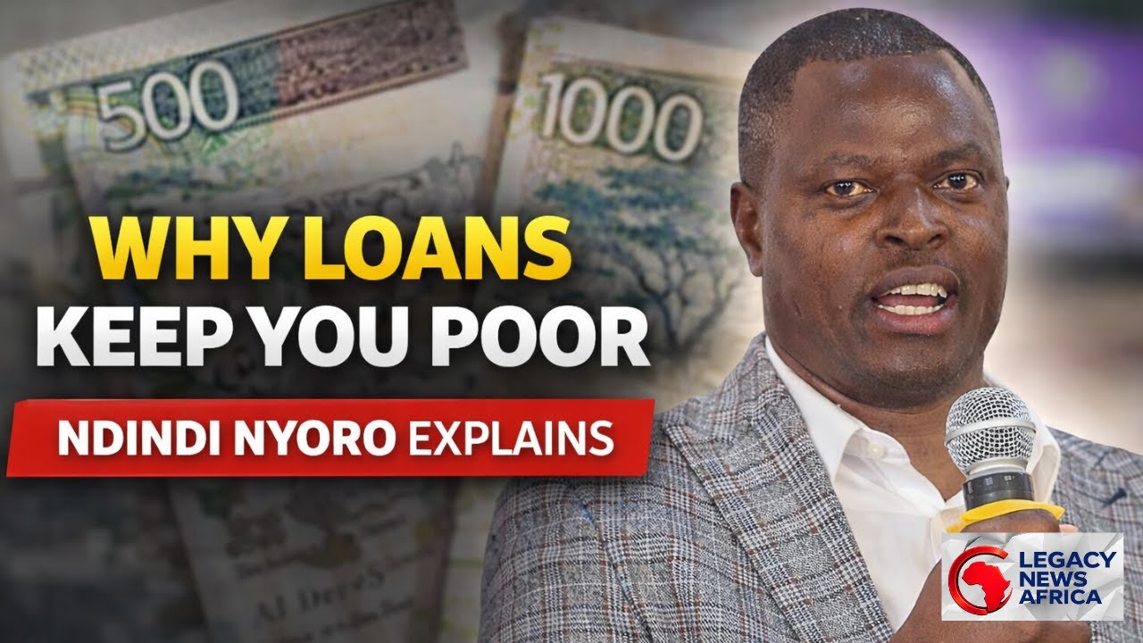 “Stop Taking Loans! Ndindi Nyoro’s Brutal Advice to Young Kenyans on Money & Investments”